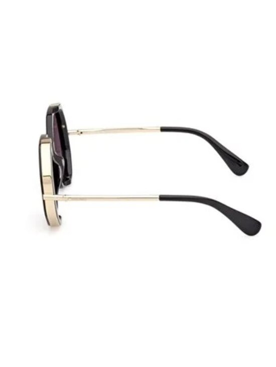 Max Mara Liz MM0094 Sunglasses Shiny Black NWOT main image 2